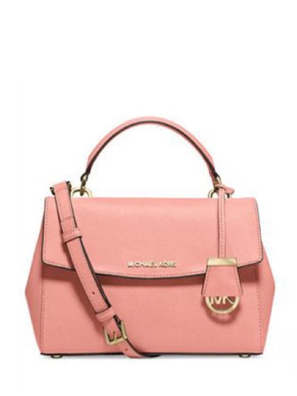 🆕 michael kors ava medium pale pink satchel